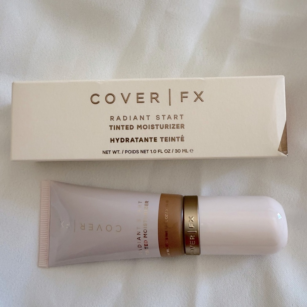 NIB COVER FX Radiant Start Tinted Moisturizer - 5